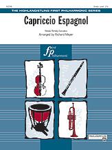 Capriccio Espagnol Orchestra Scores/Parts sheet music cover Thumbnail